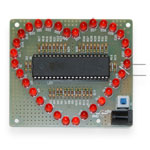 Assembly kit  Heart 32 LED