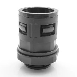 Cable gland for corrugated pipe M25X1.5-AD25 XF-11 Black
