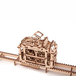 Model  Tram with rails 3D puzzle
