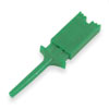 Measuring test HM-235<gtran/> clips for PCB Flat Green 50 mm<gtran/>